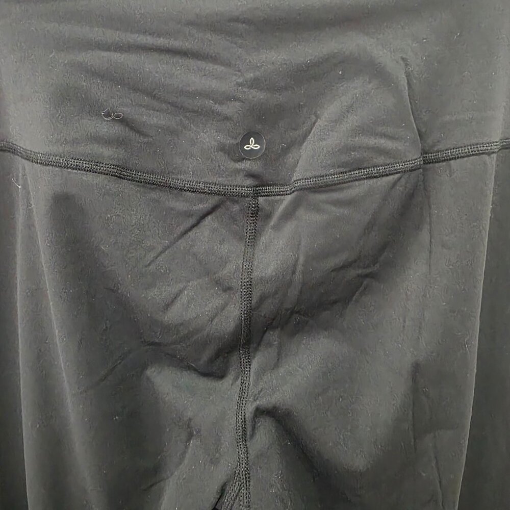 Prana Black Flared Wide Leg Yoga Pants Women’s XL - Picture 5 of 6